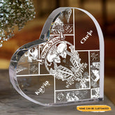 We Got This - Customized Skull Couple Crystal Heart Anniversary Gifts - Wonder Skull